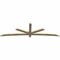 Ekena Millwork Alberta Rough Sawn Timber Gable Bracket, Douglas Fir, 108"W x 31 1/2"H x 2"D x 4"F, 7/12 Pitch GBW108X31X0204ALB00RDF - alternate 2